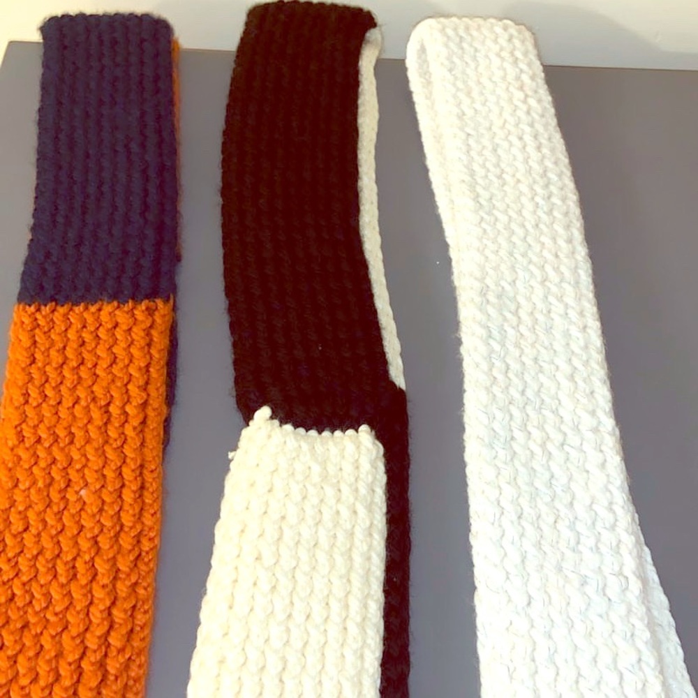 100% wool Infiniti scarves